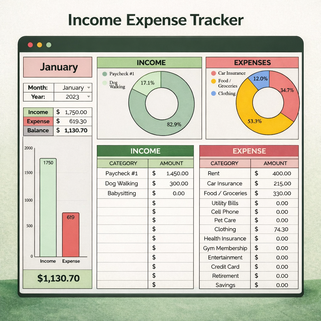 Income & Expense Tracker